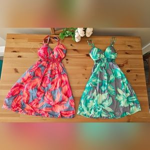 She's Cool - Girls' Dress print Floral Size XS 2 Pcs